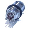 Stereo or mono guitar jack socket in chrome long body