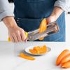 2 Pieces Stainless Steel Vegetable Knife, Multi-Purpose Kitchen Cutter, Kitchen Tools, Creative Grater, Cooking Tools.