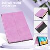 Tablet Case for TJD M1011QU Tablet, 10.1 inch,Premium PU, Hard Back Shell Protective Smart Cover (Rosa)