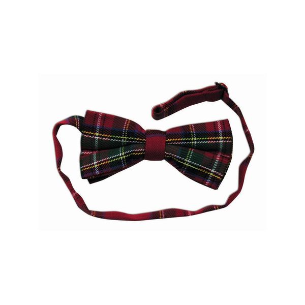 Forum Novelties CA0005 Plaid Bow Tie, Men, multi-colour