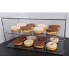 Clear Acrylic Bakery Shop Display Case With Two Compartments