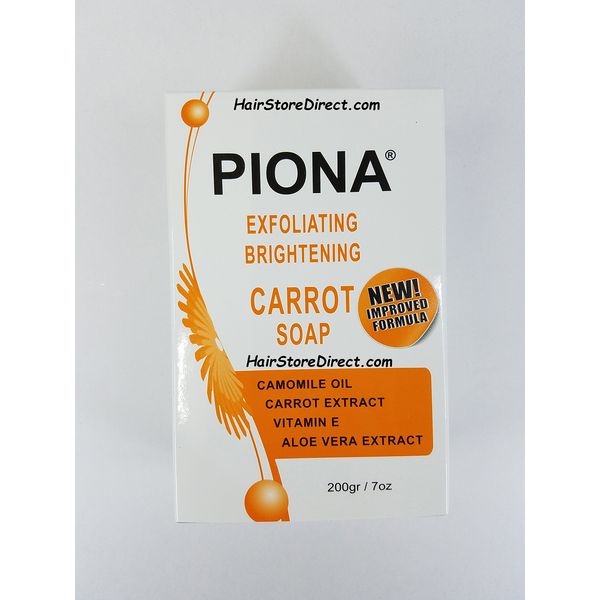 Piona Exfoliating & Carrot Soap 7oz