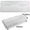Spares2go Plastic Drawer Flap Front Handle for Indesit CA55 CAA55 Series Fridge Freezer