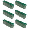 30 Count Diameter 1.4" Self Grip Non Slip Hair rollers for Medium Soft Curls darkGreen