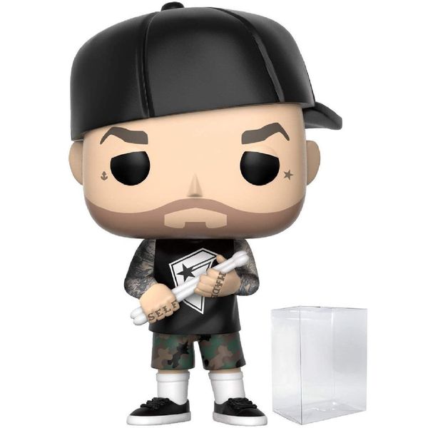 Funko Pop! Rocks: Run-DMC - DMC Vinyl Figure (Bundled with Pop Box Protector Case)