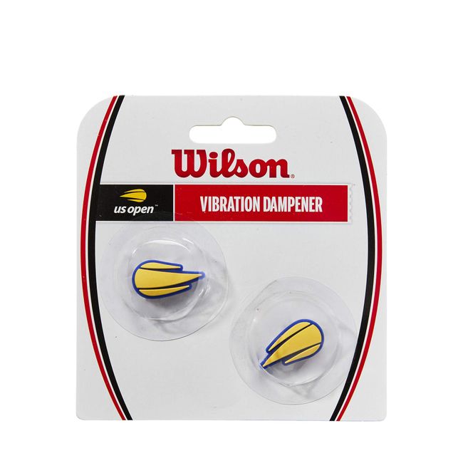 Wilson(ウイルソン) テニスラケット用振動止め US OPEN FLAME DAMPENER (ユーエスオープン フレーム ダンプナー) イエロー WR8405501001