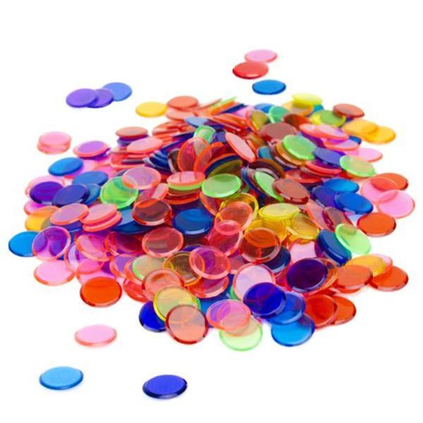 Royal Bingo Supplies 350 Mixed Color 3/4" Bingo Markers