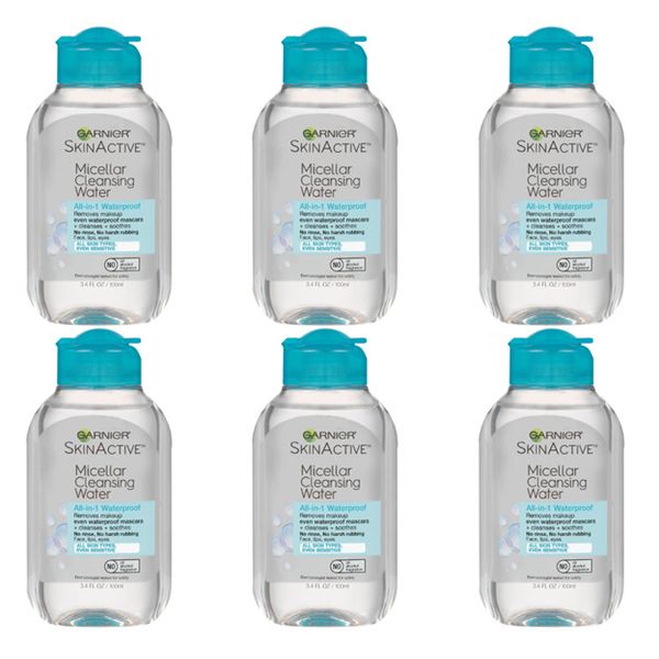Blue Garnier SkinActive Micellar Cleansing Water 3.4 Oz 24 Pack