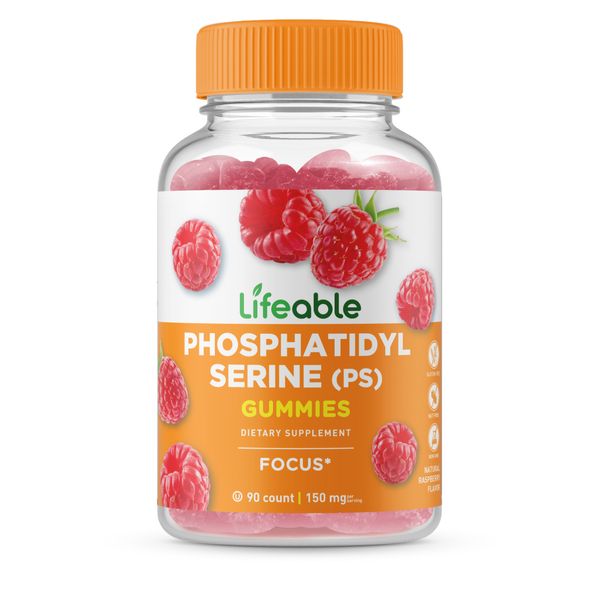 Lifeable PhosphatidylSerine (PS) Gummies for Focus and Memory – for Adults
