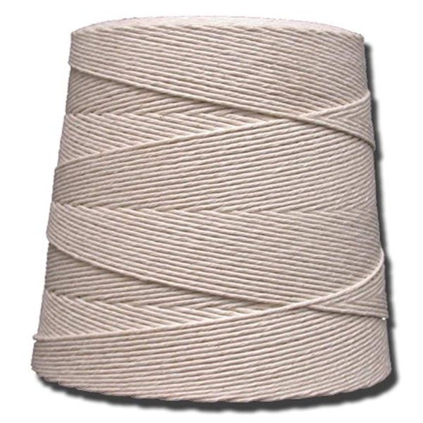 T.W Evans Cordage 07-060 6 Poly Cotton Twine 2.5-Pound Cone, 8000-Feet