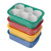 Baker Ross Paint Pot Trays, Assorted, 17 cm x 12 cm