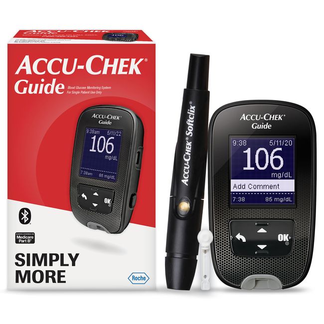 Accu-Chek Guide Meter Diabetes Kit with Softclix Lancing