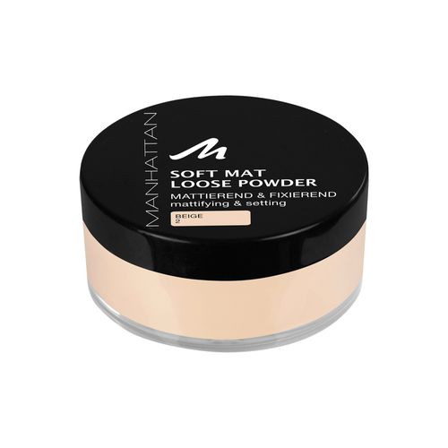 Manhattan Soft Mat Loose Powder, Loose Powder for Mattifying and Blending the Complexion Colour, Colour Beige 2, 20 g (Pack of 1)