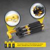 8 in 1 Screwdriver with Flashlight, Multi Functional 8 in 1 Screwdrivers Tool Set with Worklight for Household, Auto