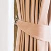 NUOLUX 2psc Swan Style Curtain Tieback Hooks - Bronze