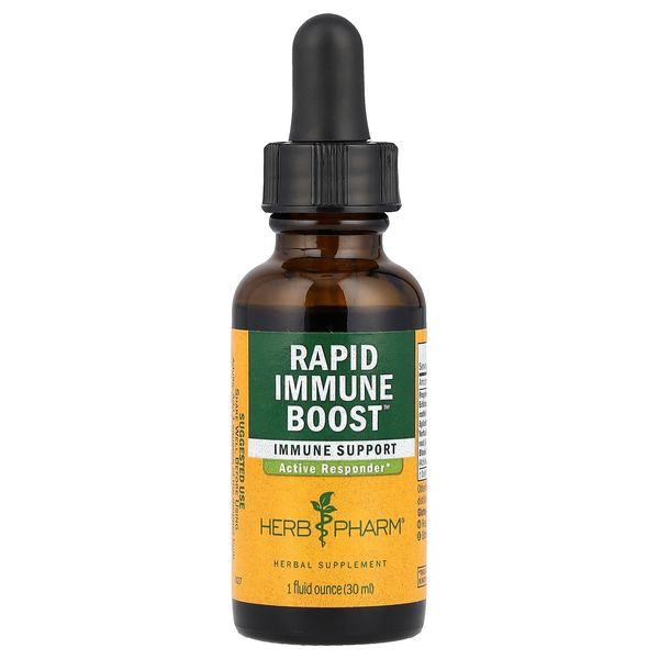 Herb Pharm Rapid Immune Boost 1 fl oz 30 ml Gluten-Free