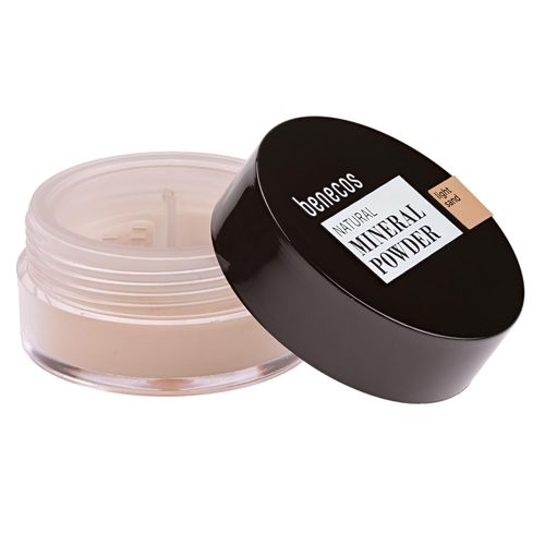 Benecos Natural Mineral Powder, Light Sand, 10 g