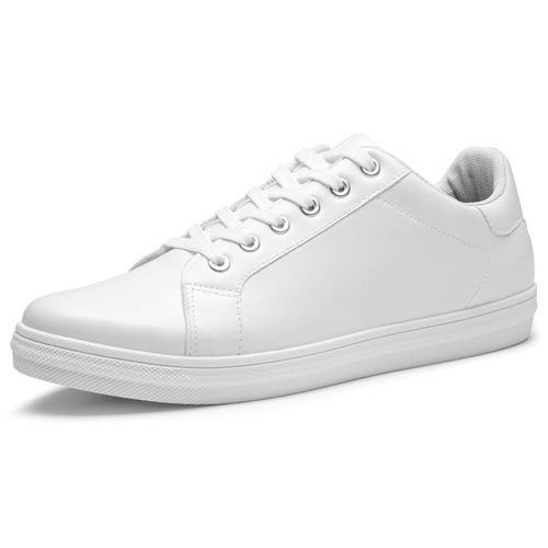 Jousen Mens Sneakers White Mens Casual Shoes Soft Breathable Fashion Sneakers for Mens(RMY5210 White 10.5)