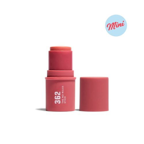 3INA MAKEUP - The No-Rules Stick 362 (Mini) - Pink Blush Stick for Eyes Lips & Cheeks w Hyaluronic Acid - Cream Blush