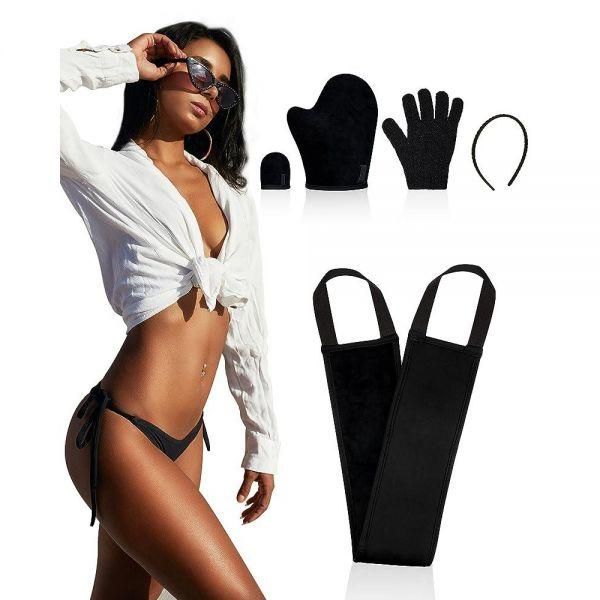 Self Tanning Gloves Applicator Kit 5 Ultra So for Tan Applicator with Thumb and Back Lotion Applicator