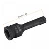 sourcing map 10mm Impact Ribe Bit Socket, 3/8" Square Drive 60mm Length CR-MO Metric Sizes