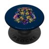 Harry Potter Hogwarts Multi-Colored Floral Crest PopSockets Swappable PopGrip