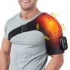 Heated Shoulder Brace Massage Rotator Cuff Support Compression Wrap Rechargeable