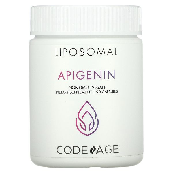 Liposomal, Apigenin, Non-GMO, Vegan, 90 Capsules