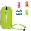 Swim Buoy - Pull Buoy for Open Water,Lightweight and Brightly Colored (Green)