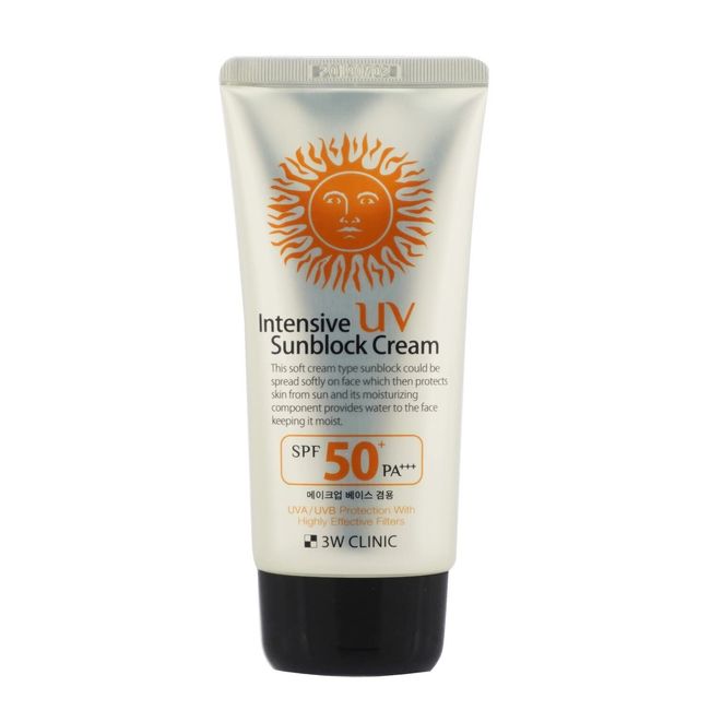 Dodo 3W Clinic Intensive UV Sunblock Cream SPF50+/PA+++ 70ml