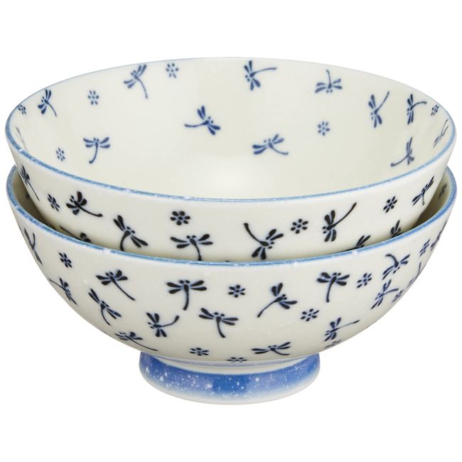 小雪 Helicopter (Blue) Round Bowl [φ 11.5 × 5.5 cm] 2 ヶsetto ktbmako – 2