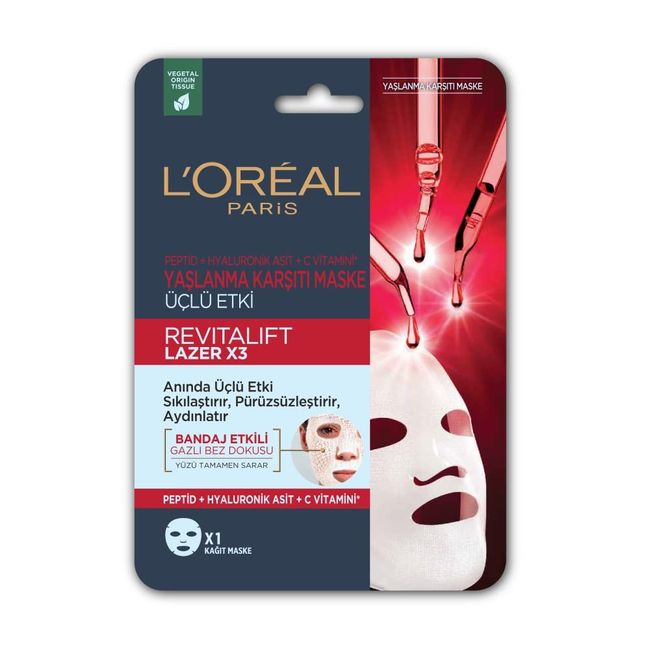 L’Oréal Paris Revitalift Lazer X3 Yaşlanma Karşıtı Maske