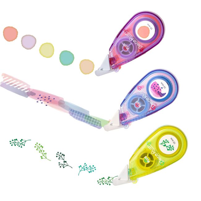 PLUS DECORRASH 10mm Colorful Pattern Set DC-080 51-979 / 51-982 / 51-984