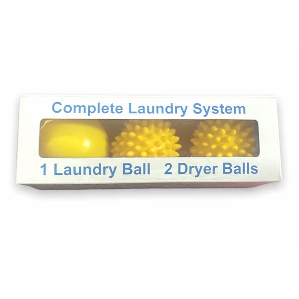 TVTime Direct All Natural Complete Laundry System Balls Keep Your Clothes Separated