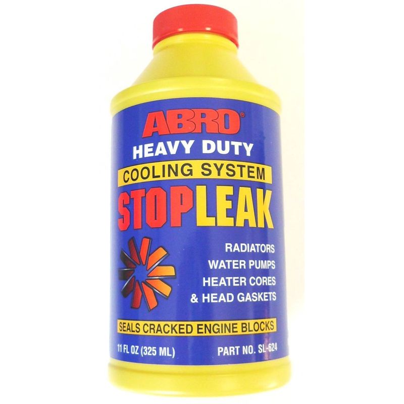 ABRO Heavy Duty Stop Leak Liquid, 11 oz., Fast-Acting, Safely Seals ...