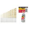 Disston 0519 TITANIUM IMPACT HEX DRILL BIT SET 13PCS