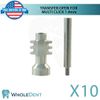 10X Impression Coping Open Tray Transfer For Multi Unit 1.4mm System Abutment