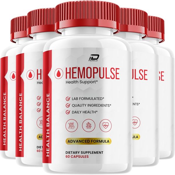 (5 Pack) HemoPulse Capsules – HemoPulse All Natural Glycogen Support