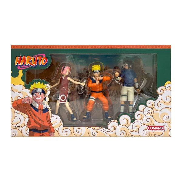 Naruto Comansi Colection Set (3 figurines, Sasuke and Sakura)