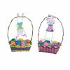 Hanging Bunny Basket Decorating Craft Kit, Craft Kits, 12 Pieces