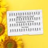 Ardell 3D Individuals Short Black False Lashes x 4 packs