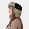 Barts Rib Bomber Black Trapper Hat
