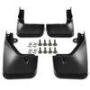 4x Splash Guards Mud Flaps Mudguard Molded for Lexus RX350 RX450h 2016 2017 2018