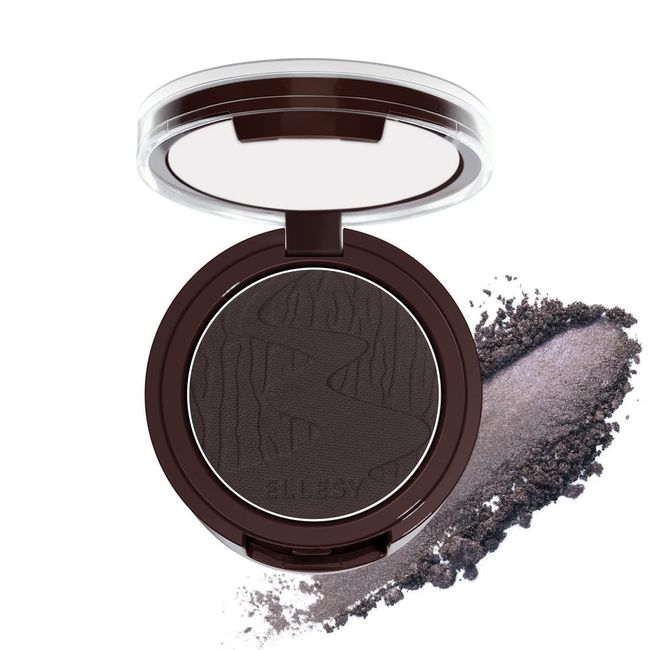 ELLESY Eyebrow Powder Makeup Eyebrow Palette Long-Lasting and Waterproof Makeup Eye brow Powder Palette Soft Texture For Naturing Looking Eyebrow Color With Mirror(Black Brown)