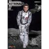 EraSpooky Spaceman Astronaut Men's Space Uniform Costume, Silver, M