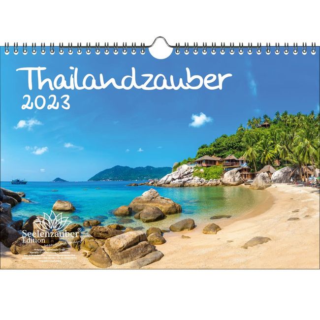 Thailandzauber DIN A4 Kalender für 2023 Thailand Stadt und Land - Seelenzauber