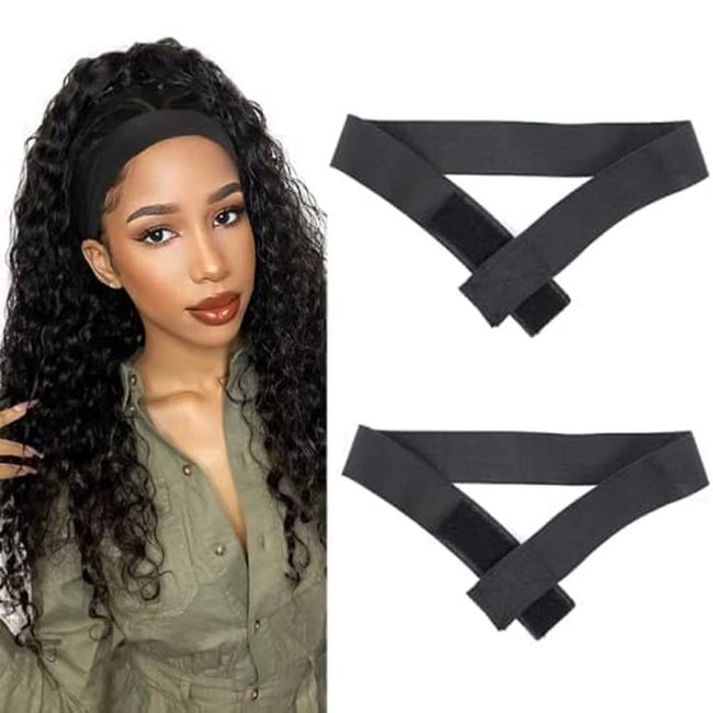 Edge Wig Grip Band For Lace Frontal Wigs Non Slip Hair Wrap Adjustable  Elastic