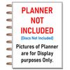 Cozy Fall Scene Quote Cover Set for use with Classic Happy Planner-