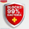 Elastoplast Extra Flexible Fabric Plaster Strips, 100 Strips (10 x 10), Breathable, Flexible Large Plasters