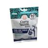 GuruNanda Dual Line Thread Floss Picks 60ct Reusable Double The Clean